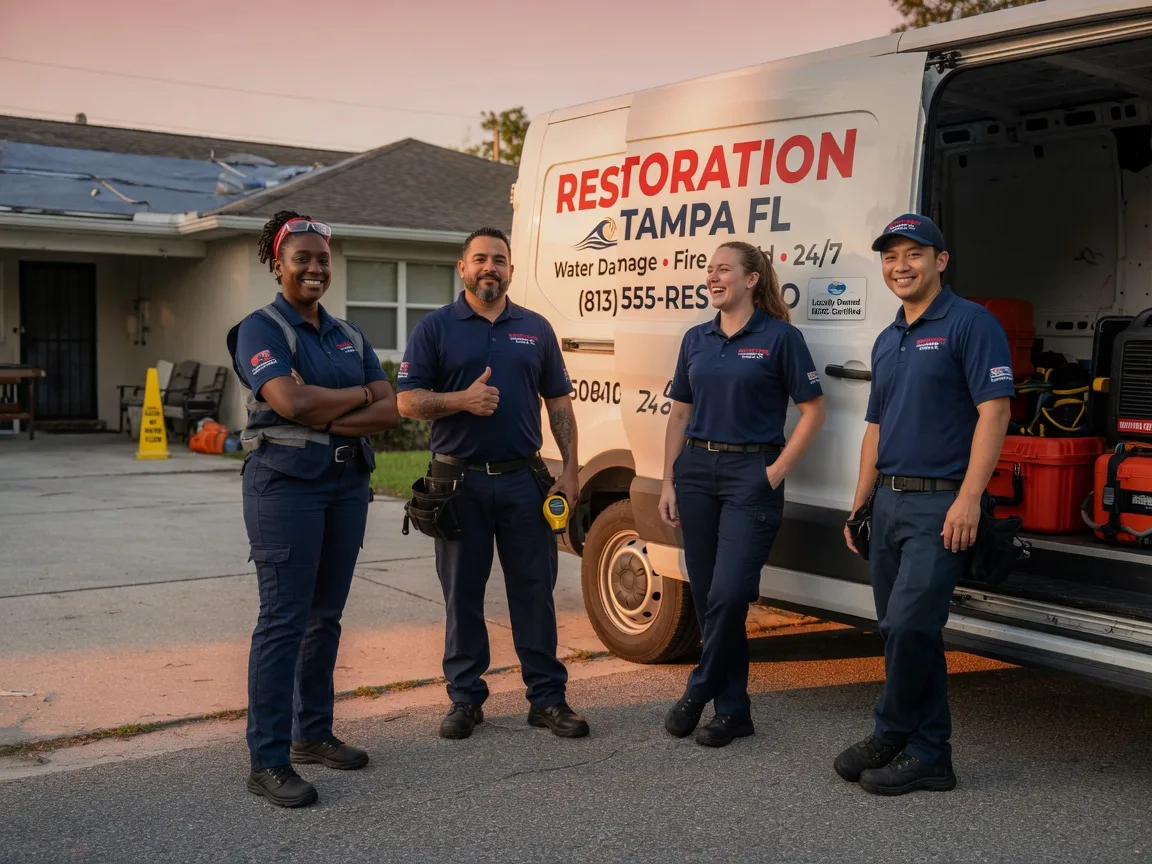 Water Damage Restoration company in Pineville, NC